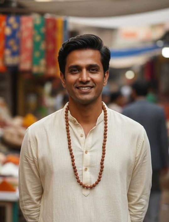 Rudraksh and Tulsi Mala